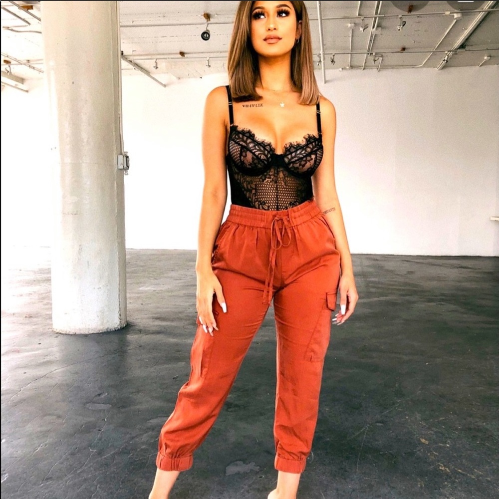 ❗️SOLD❗️OOTDFASH Cooper cargo joggers